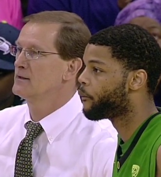 Dana Altman and Michael Chandler