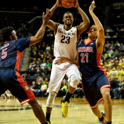 Redshirt junior forward Elgin Cook in game against the Arizona Wildcats earlier this season.