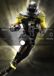 Countdown until the first game of the 2015 season. (Screenshot taken at 10:40 a.m. pacific time).