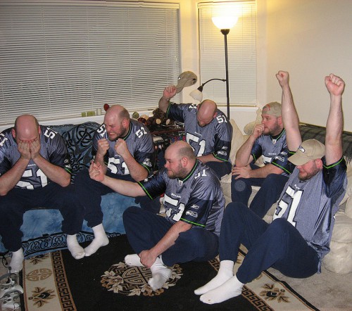 Guess which one of us bet a hundy on the Pats?