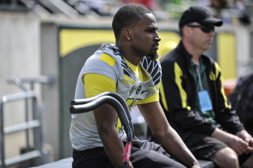 Last Spring Game, Addison was forced to watch from the sidelines. Now, he's ready to get back on the field.