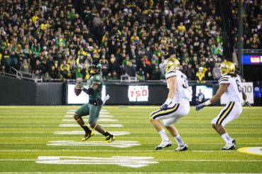 Bralon Addison turning the edge against UCLA
