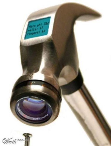 Maybe not as smart as the guy who invented the camera/hammer. But close