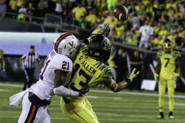 The improbable catch by Devon Allen